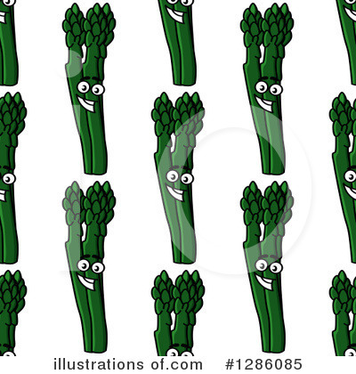 Royalty-Free (RF) Asparagus Clipart Illustration by Vector Tradition SM - Stock Sample #1286085