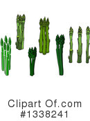 Asparagus Clipart #1338241 by Vector Tradition SM