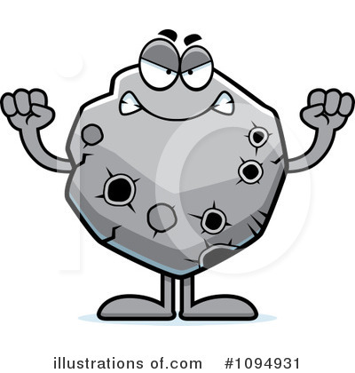 Royalty-Free (RF) Asteroid Clipart Illustration by Cory Thoman - Stock Sample #1094931