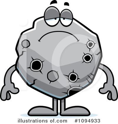 Royalty-Free (RF) Asteroid Clipart Illustration by Cory Thoman - Stock Sample #1094933