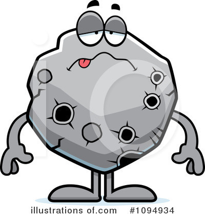 Royalty-Free (RF) Asteroid Clipart Illustration by Cory Thoman - Stock Sample #1094934