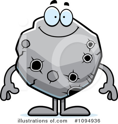 Royalty-Free (RF) Asteroid Clipart Illustration by Cory Thoman - Stock Sample #1094936