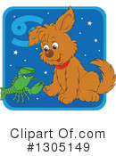 Astrological Dog Clipart #1305149 by Alex Bannykh