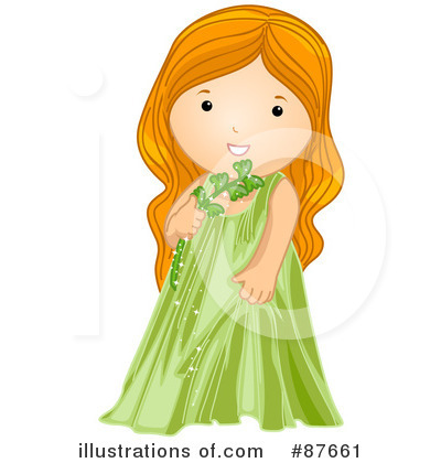 Royalty-Free (RF) Astrological Girl Clipart Illustration by BNP Design Studio - Stock Sample #87661