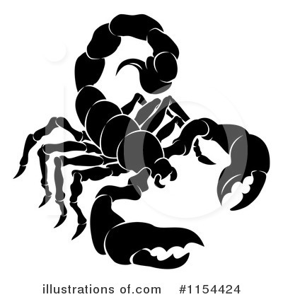 Scorpions Clipart #1154424 by AtStockIllustration