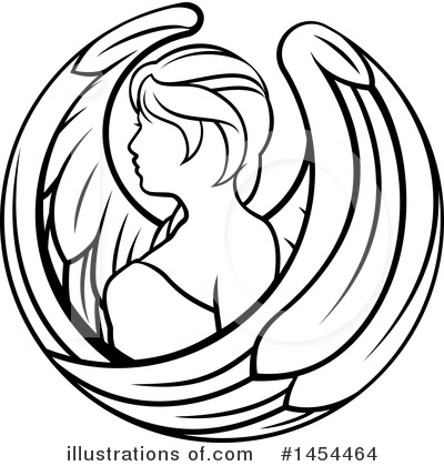 Angel Wings Clipart #1454464 by AtStockIllustration