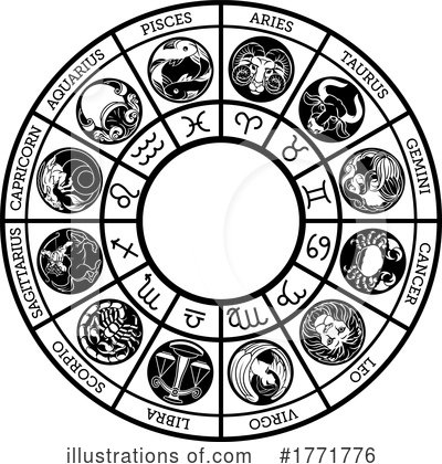 Horoscop Clipart #1771776 by AtStockIllustration