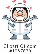 Astronaut Clipart #1067830 by Cory Thoman
