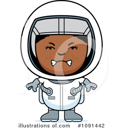 Royalty-Free (RF) Astronaut Clipart Illustration by Cory Thoman - Stock Sample #1091442