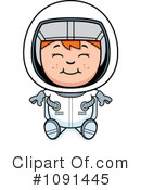 Astronaut Clipart #1091445 by Cory Thoman