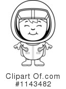 Astronaut Clipart #1143482 by Cory Thoman