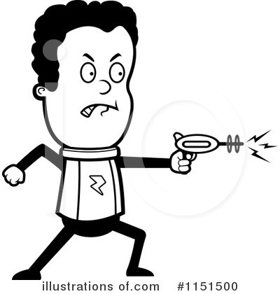 Royalty-Free (RF) Astronaut Clipart Illustration by Cory Thoman - Stock Sample #1151500