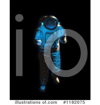 Royalty-Free (RF) Astronaut Clipart Illustration by Mopic - Stock Sample #1182075