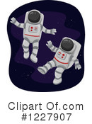 Astronaut Clipart #1227907 by BNP Design Studio