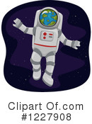 Astronaut Clipart #1227908 by BNP Design Studio