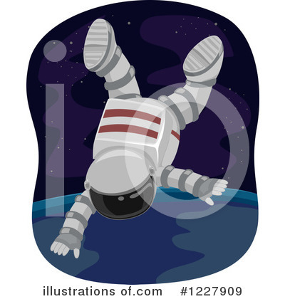 Royalty-Free (RF) Astronaut Clipart Illustration by BNP Design Studio - Stock Sample #1227909