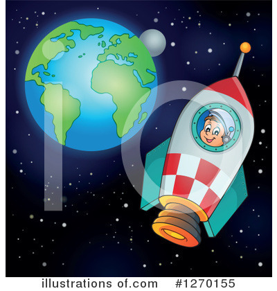 Rocket Clipart #1270155 by visekart