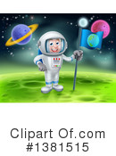 Astronaut Clipart #1381515 by AtStockIllustration