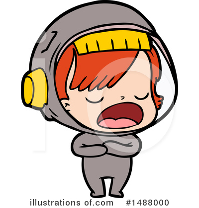 Astronaut Clipart #1488000 by lineartestpilot