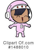 Astronaut Clipart #1488010 by lineartestpilot