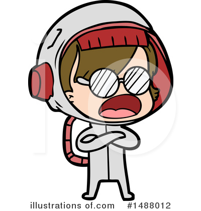 Astronaut Clipart #1488012 by lineartestpilot