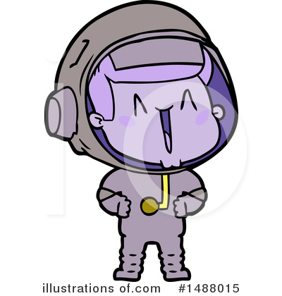 Royalty-Free (RF) Astronaut Clipart Illustration by lineartestpilot - Stock Sample #1488015