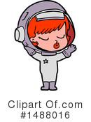 Astronaut Clipart #1488016 by lineartestpilot