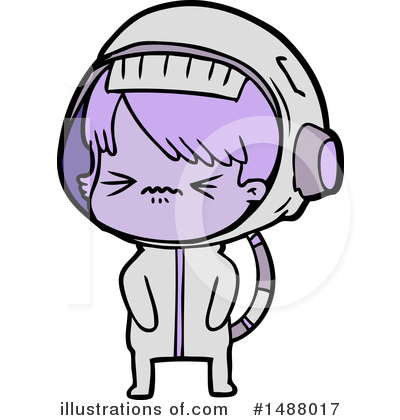 Astronaut Clipart #1488017 by lineartestpilot