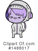 Astronaut Clipart #1488017 by lineartestpilot