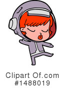 Astronaut Clipart #1488019 by lineartestpilot