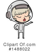 Astronaut Clipart #1488022 by lineartestpilot