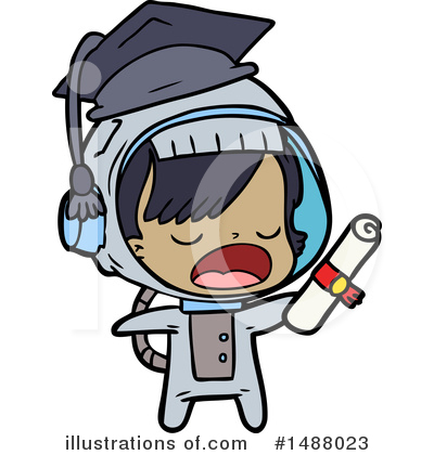 Astronaut Clipart #1488023 by lineartestpilot