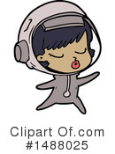 Astronaut Clipart #1488025 by lineartestpilot