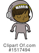 Astronaut Clipart #1517494 by lineartestpilot
