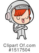 Astronaut Clipart #1517504 by lineartestpilot
