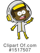 Astronaut Clipart #1517507 by lineartestpilot