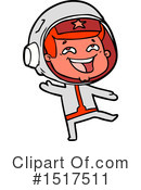 Astronaut Clipart #1517511 by lineartestpilot