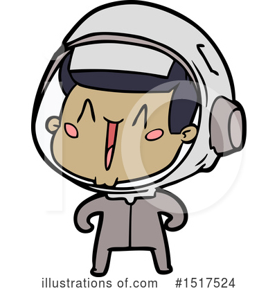 Royalty-Free (RF) Astronaut Clipart Illustration by lineartestpilot - Stock Sample #1517524