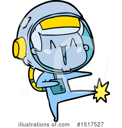 Royalty-Free (RF) Astronaut Clipart Illustration by lineartestpilot - Stock Sample #1517527
