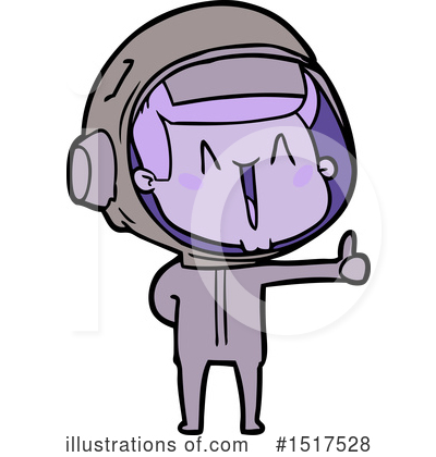 Royalty-Free (RF) Astronaut Clipart Illustration by lineartestpilot - Stock Sample #1517528