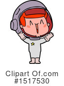 Astronaut Clipart #1517530 by lineartestpilot