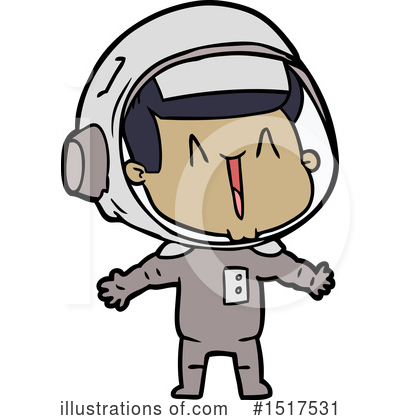 Royalty-Free (RF) Astronaut Clipart Illustration by lineartestpilot - Stock Sample #1517531
