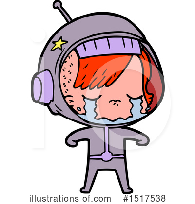 Royalty-Free (RF) Astronaut Clipart Illustration by lineartestpilot - Stock Sample #1517538