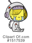 Astronaut Clipart #1517539 by lineartestpilot