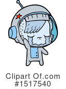 Astronaut Clipart #1517540 by lineartestpilot