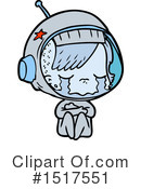 Astronaut Clipart #1517551 by lineartestpilot