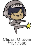 Astronaut Clipart #1517560 by lineartestpilot