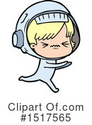 Astronaut Clipart #1517565 by lineartestpilot