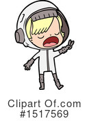 Astronaut Clipart #1517569 by lineartestpilot