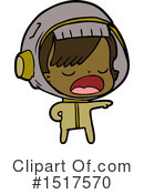 Astronaut Clipart #1517570 by lineartestpilot